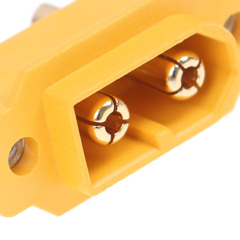 5pcs XT60E-M Mountable XT60 Male Plug Connector Model Aircraft Power -CE00054-Veeddydropshipping