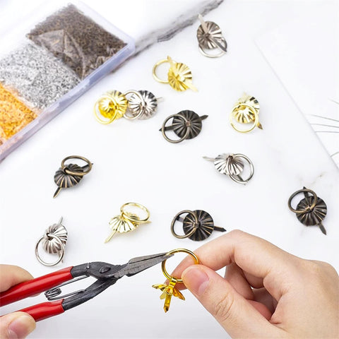Bronze Knobs Small Ring Pulls-HA00076-Veeddydropshipping