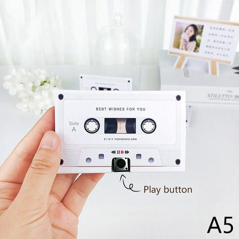 1Pcs Recording Voice Music Card Aniversary Birthday Gift Boyfriend -CE00894-Veeddydropshipping