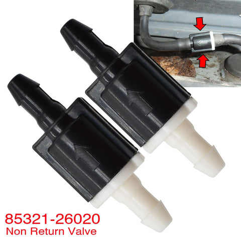 2pcs Wiper Washer Windshield Check valve For Toyota Highlander-AM00226-Veeddydropshipping