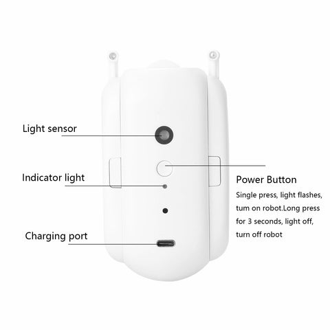 Tuya Smart Curtain Motor APP Control Timer Setup for T-Rail/U-Rail BT-TI01094-Veeddydropshipping