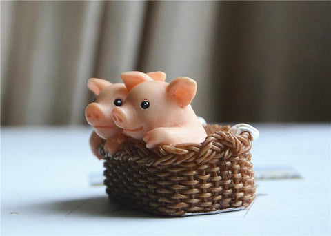 Home Decor Miniature Animal Figurines Desktop-HA01809-Veeddydropshipping