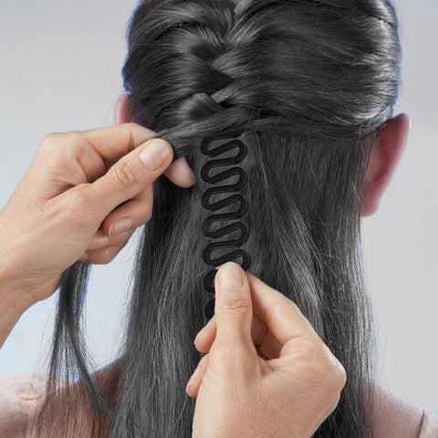 Hair Braiding Stick Band Twist Roll Styling Spiral-WF01087-Veeddydropshipping