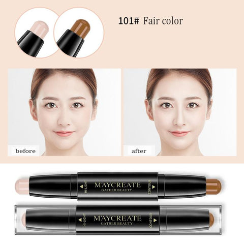 Highlight Shadow Repair Stick Facial Concealer Makeup-BH00725-Veeddydropshipping