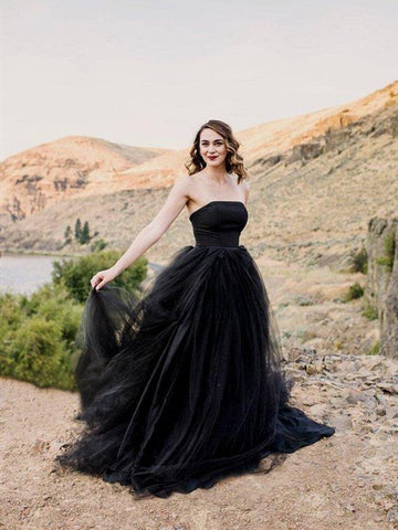 Wedding Dresses Bridal Gowns Strapless Skirt-WF01566-Veeddydropshipping