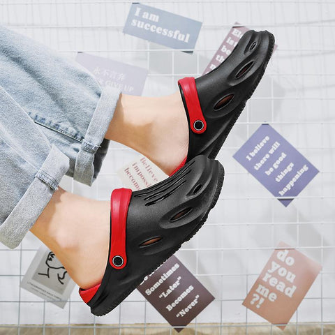 Men Summer Light Garden Sports Slippers Men&#39;s-BS01540-Veeddydropshipping