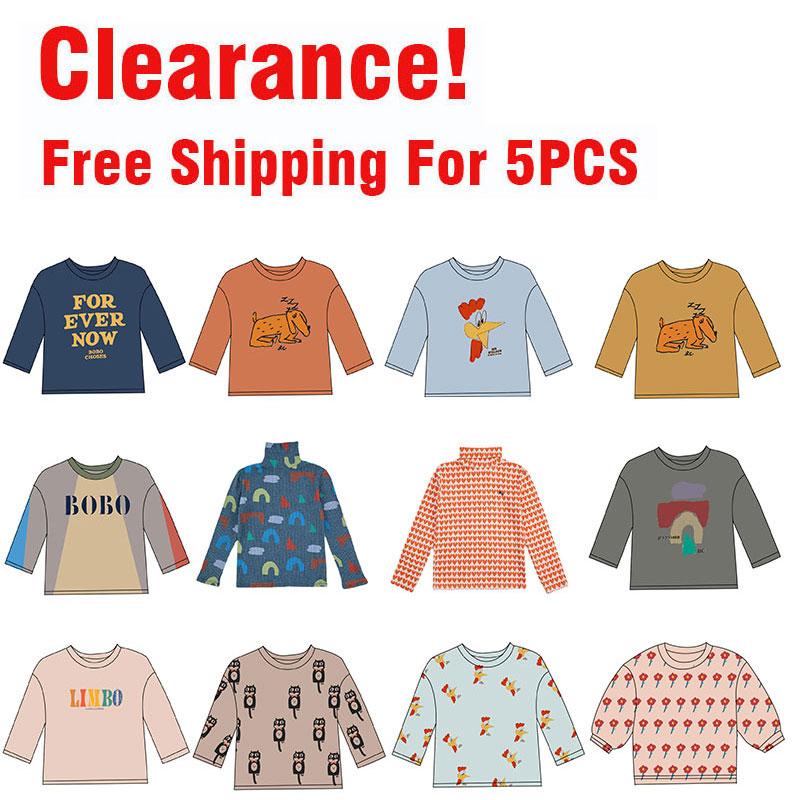 Children&#39;s Tshirt 2022 Summer T-Shirt Home Wear Long Sleeve Cute Kids-TB01138-Veeddydropshipping