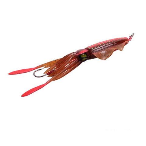 Hot Sale Fishing Squid Soft Lure 45g 15cm Luminous/UV Squid Jig Fishing Lures Octopus Fishing -OS00473-Veeddydropshipping