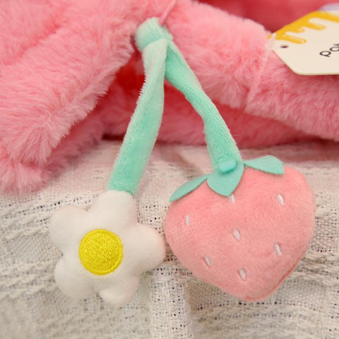 2022 New Disney Genuine Kawaii Strawberry Bear Lotso Bag Girl-TB00035-Veeddydropshipping