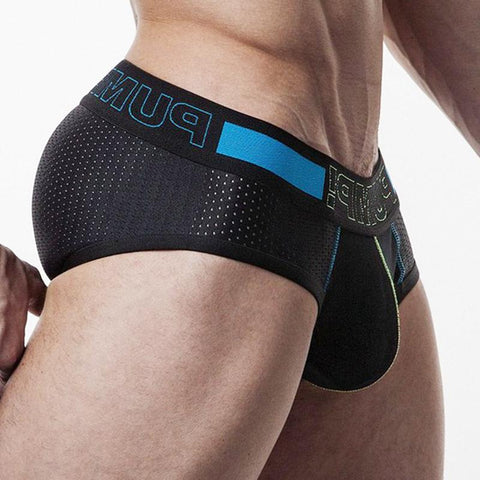 Underwear Men Jockstrap Breathable Cotton Gay Man Underwear Bikini Men Briefs-MF01641-Veeddydropshipping