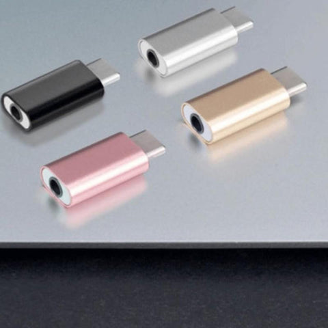 Type-C Adapter Male Type C To Female 3.5mm Adapter for Macbook Xiaomi Huawei -CE00103-Veeddydropshipping