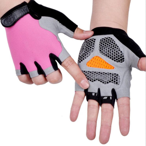 Non-slip Anti Half Finger Gloves Motorcycle Gloves elastic Shock Fitness Cycling -OS01019-Veeddydropshipping