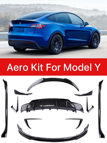 For Tesla Model Y 3 2016-2022 Body Kit Carbon Fiber Rear Diffuser Spoiler-AM00096-Veeddydropshipping