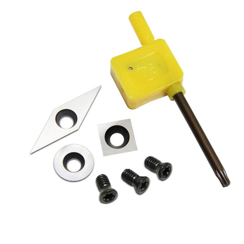 Cutter Inserts Set Woodturning Tools-TI00199-Veeddydropshipping