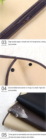 Hanging Clothes Storage Bag Clothes Dust Cover-HA01116-Veeddydropshipping