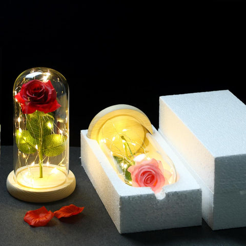 Enchanted Eternal Foil Flower With Fairy-HA00657-Veeddydropshipping