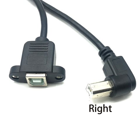 USB 2.0 B Male to USB B Female Printer Panel -CE00030-Veeddydropshipping