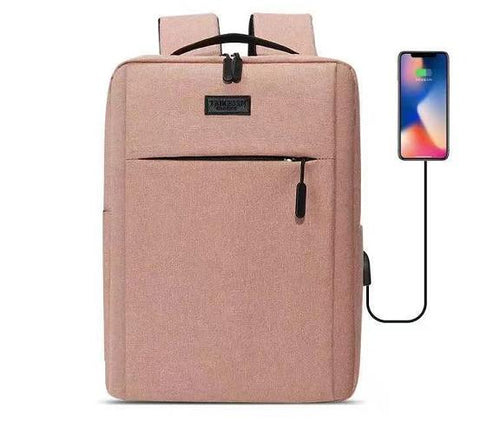 Waterproof School Backpacks USB Charging Business Travel Bag-BS00345-Veeddydropshipping