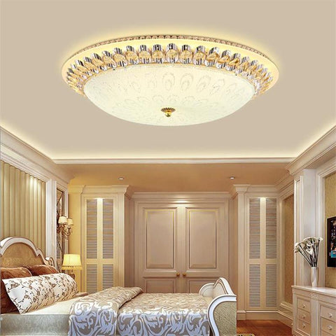 Modern LED Crystal  Ceiling Light Circular-TI00265-Veeddydropshipping