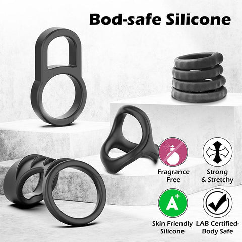 Penis Ring Masturbators For Men Ejaculation Delay Enlargement Extender Penis -BH01212-Veeddydropshipping