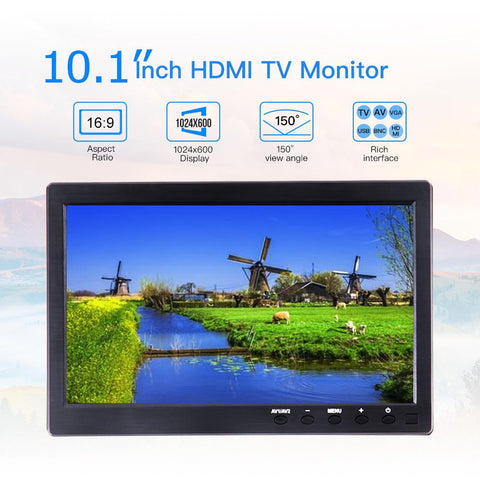 10.1 inch HD Car Monitor LCD HD Digital Screen 1024*600 IPS-AM00669-Veeddydropshipping