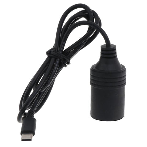 USB C PD Male to 12V 60W Car Cigarette-Lighter Socket Female Converter Cable -CE00190-Veeddydropshipping