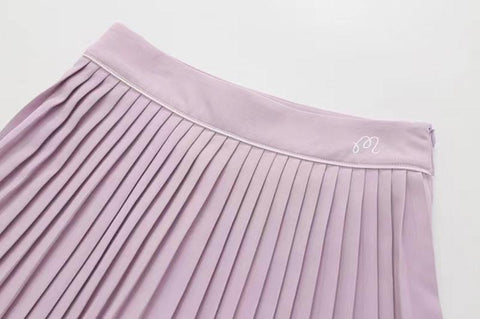 Golf Sports Skirt Women Half Skirt Mini Skirt-WF00515-Veeddydropshipping