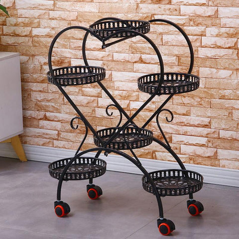 Heart Shaped Plant Stand Metal Holder Shelf-HA01737-Veeddydropshipping