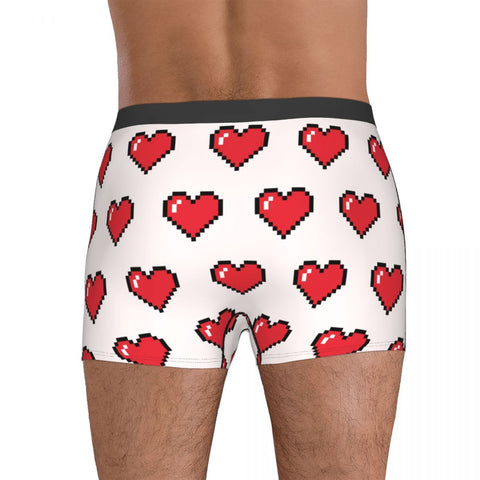 Art Boxer Briefs Shorts Panties Polyester Underwear Male-MF01439-Veeddydropshipping