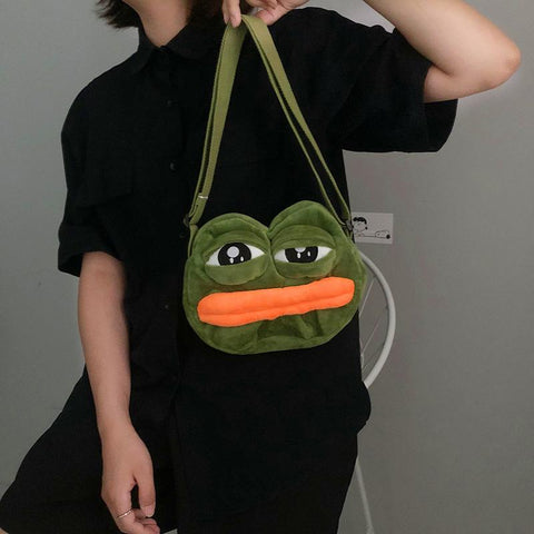bag female new personality fashion plush messenger-BS00166-Veeddydropshipping
