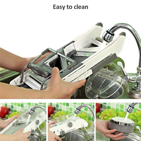 Adjustable Mandoline Slicer Stainless Steel Grater-HA01945-Veeddydropshipping