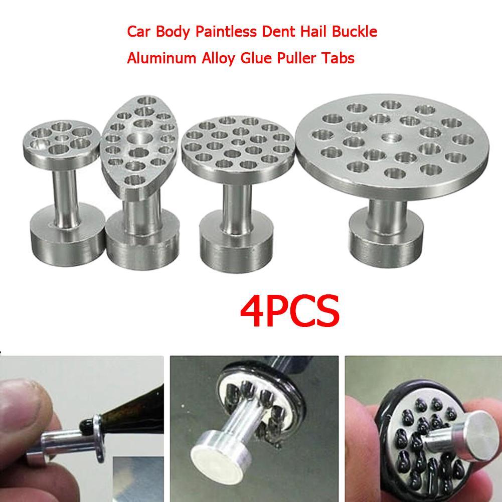 4pcs Car Body Paintless Dent Hail Buckle Aluminum Alloy Glue Puller-AM00489-Veeddydropshipping