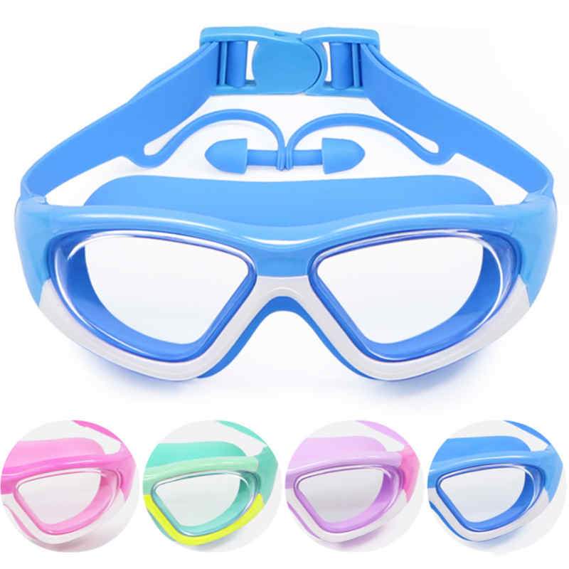 Kids Swimming Goggles Children 3-14Y Wide Vision Anti-Fog Anti-UV Pool Glasses -OS00144-Veeddydropshipping