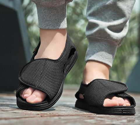 Swollen Feet Wide Magic Stick Shoes Thumb Outside The-BS01538-Veeddydropshipping