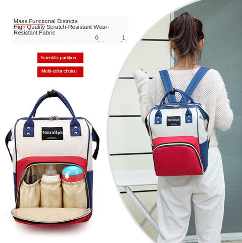 Fashion Mummy Maternity Baby Diaper Nappy Bags Large Capacity-TB00209-Veeddydropshipping
