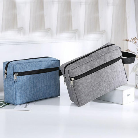 Storage Hand Bag Women Men Large Double Layer Shaving-BS00079-Veeddydropshipping