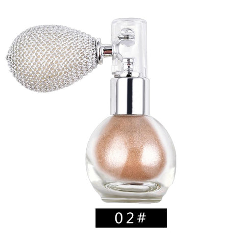 Shimmer Glitter Loose Powder Spray Face Makeup-BH00716-Veeddydropshipping