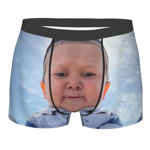 Smile Underwear Men Breathbale Boxer Briefs Shorts Panties-MF01444-Veeddydropshipping