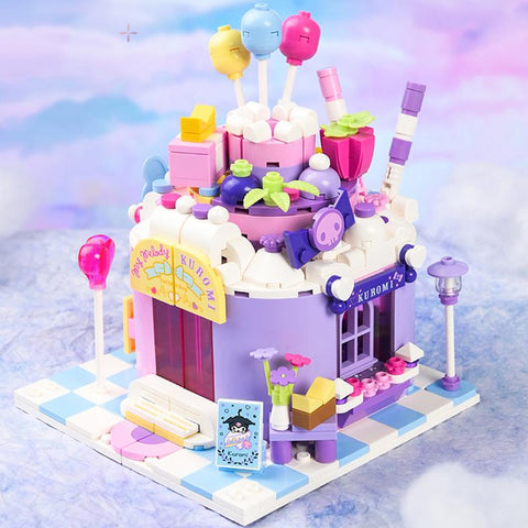 2023 Sanrio Assembled Toy Building Blocks Kuromi Cinnamoroll Mymelody Model-TB01476-Veeddydropshipping