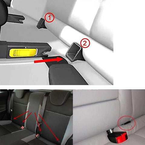 Safety Seats General Isofix Interface Belt Latch Guide For-AM01452-Veeddydropshipping