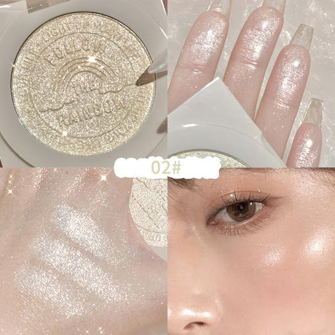 3D Embossed Highlighter Powder Palette Makeup-BH00688-Veeddydropshipping
