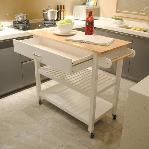 minimalist design kitchen mobile trolley-HA01652-Veeddydropshipping