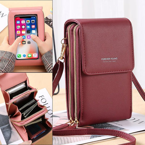 Bag Female Shoulder Bag Large Capacity Messenger Wallet-BS00084-Veeddydropshipping