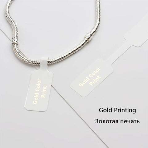 100pcs Square Head Bracelet Ring Logo Lable Custom Price Tag-JW01663-Veeddydropshipping