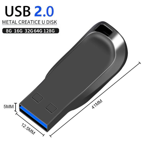 Flash Drive Metal  USB Stick Pen-CO00795-Veeddydropshipping