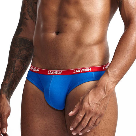 Briefs Gay Sissy Penis Pouch Low Waist Cotton Comfort-MF01500-Veeddydropshipping