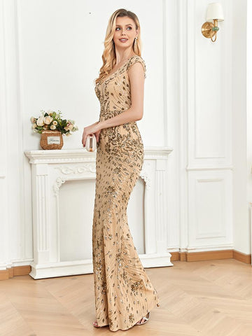 Women Mermaid Sexy Wedding Prom Dresses-WF01581-Veeddydropshipping