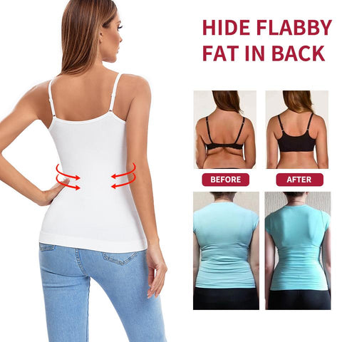 Women Slimming Waist Trainer Seamless Vest-WF00889-Veeddydropshipping