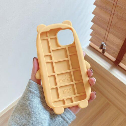 3D Cartoon Cute Tiger Silicone Case for iPhone 13 Pro Max 12 11 XR SE XS 7 8Plus-PA00163-Veeddydropshipping