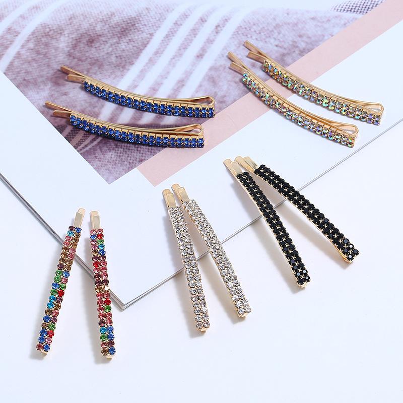 Rhinestones Hair Clip Hair Accessories Jewelry headdress -JW00481-Veeddydropshipping